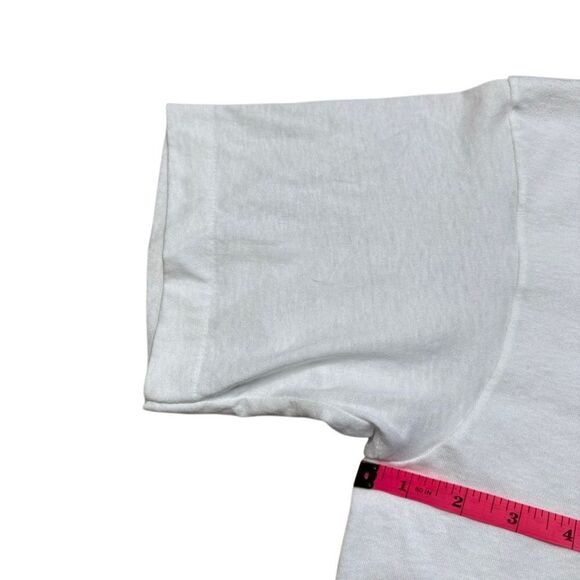 80s Vintage Screen Stars NASCAR Monte Carlo White Graphic Tshirt Medium - Picture 6 of 7